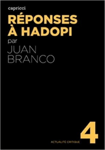Couverture de Réponses à Hadopi