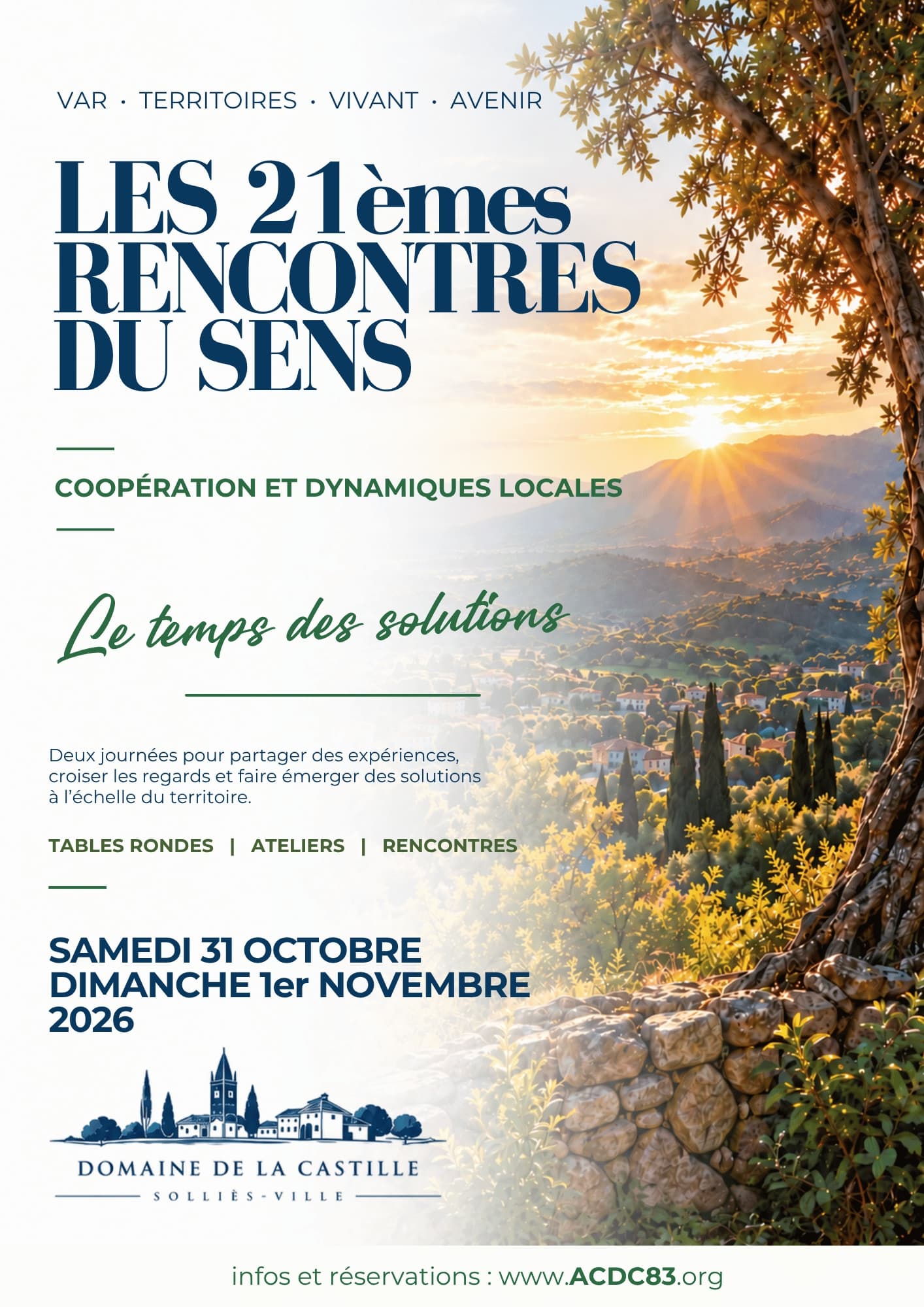 Affiche de Les 21emes rencontre du sens