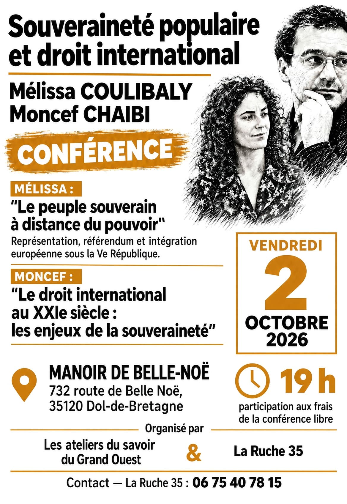 Affiche de Souveraineté populaire et droit international