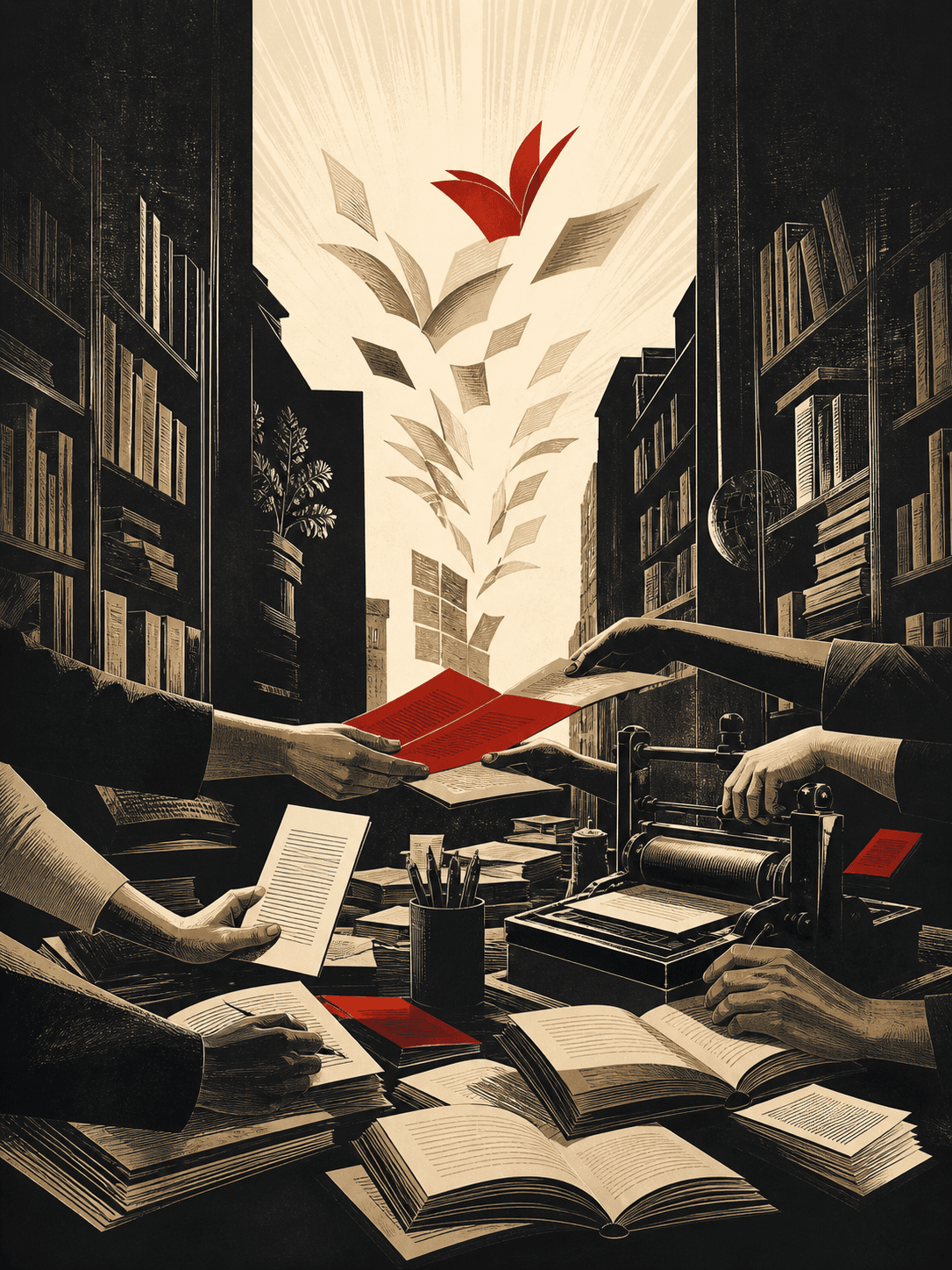 Couverture de La bibliothèque comme contre-pouvoir — fabriquer son propre langage