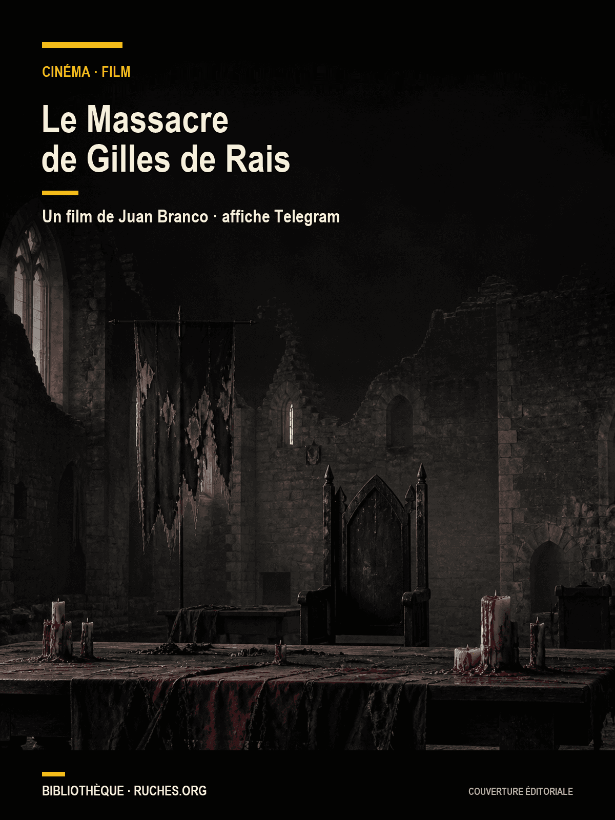 Couverture de Le Massacre de Gilles de Rais — affiche et présentation du film