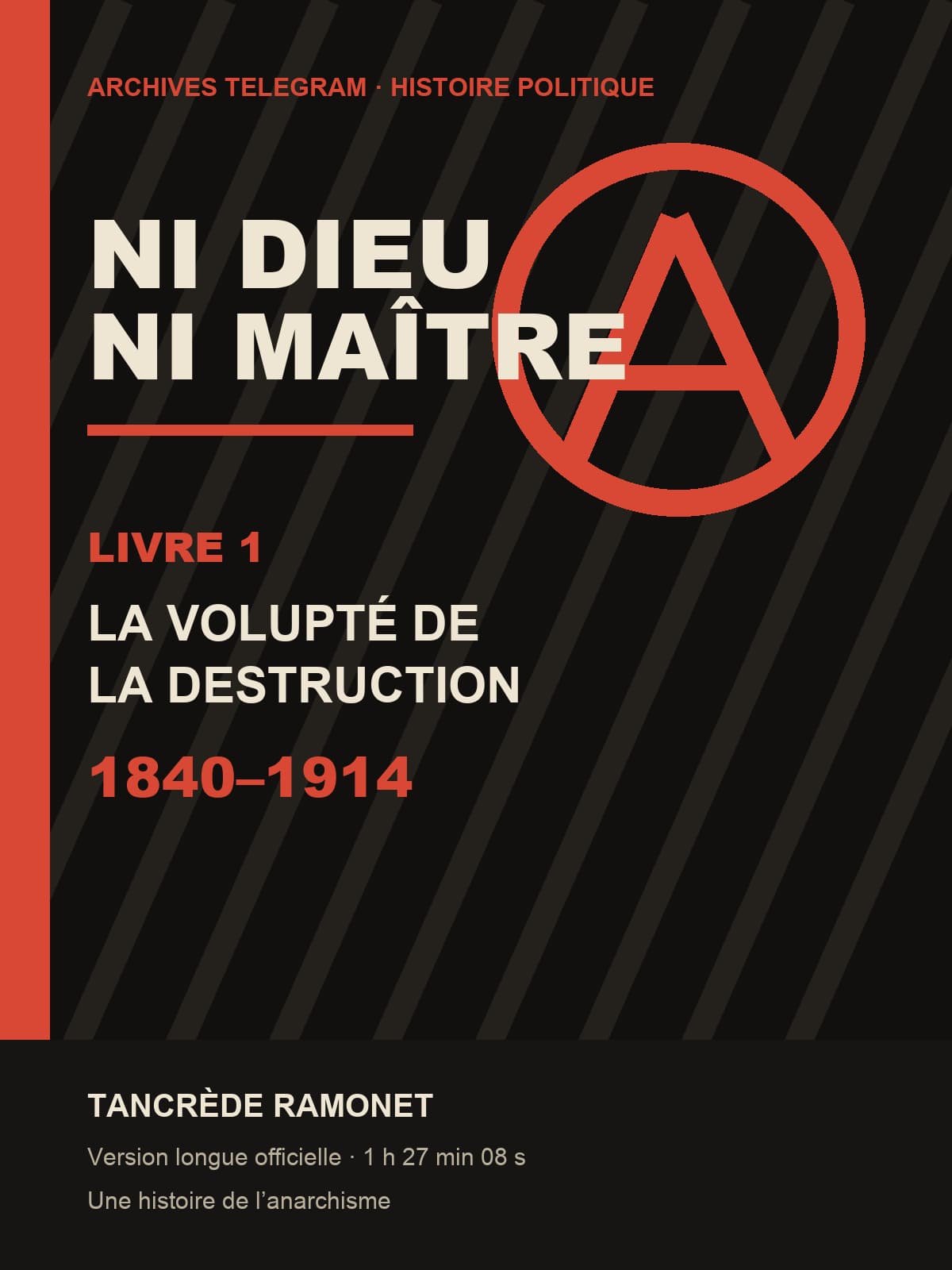 Couverture de Ni Dieu ni maître — La Volupté de la destruction (1840–1914)