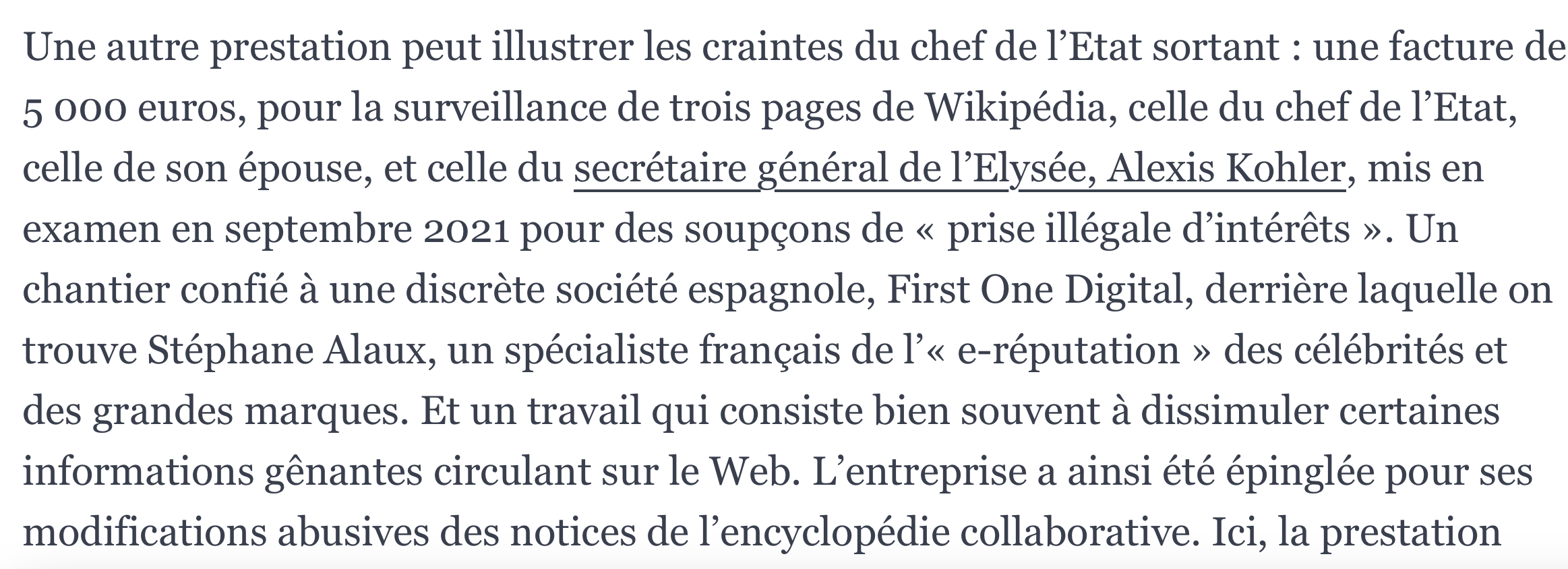 FAQ — Juan Branco a-t-il manipulé ses pages Wikipedia ?