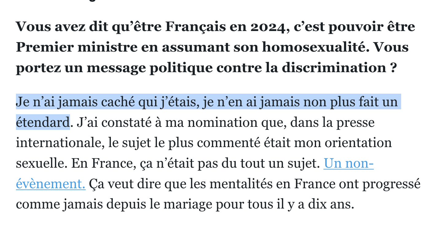 FAQ — Juan Branco a-t-il « outé » Gabriel Attal ?